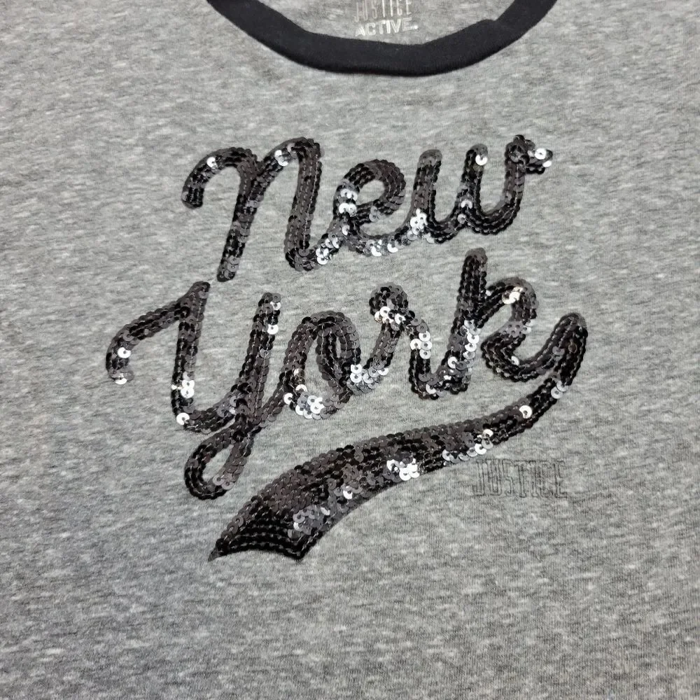 Justice New York crop top 7